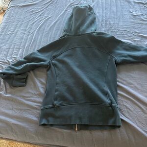 Dark blue Lululemon scuba sweatshirt